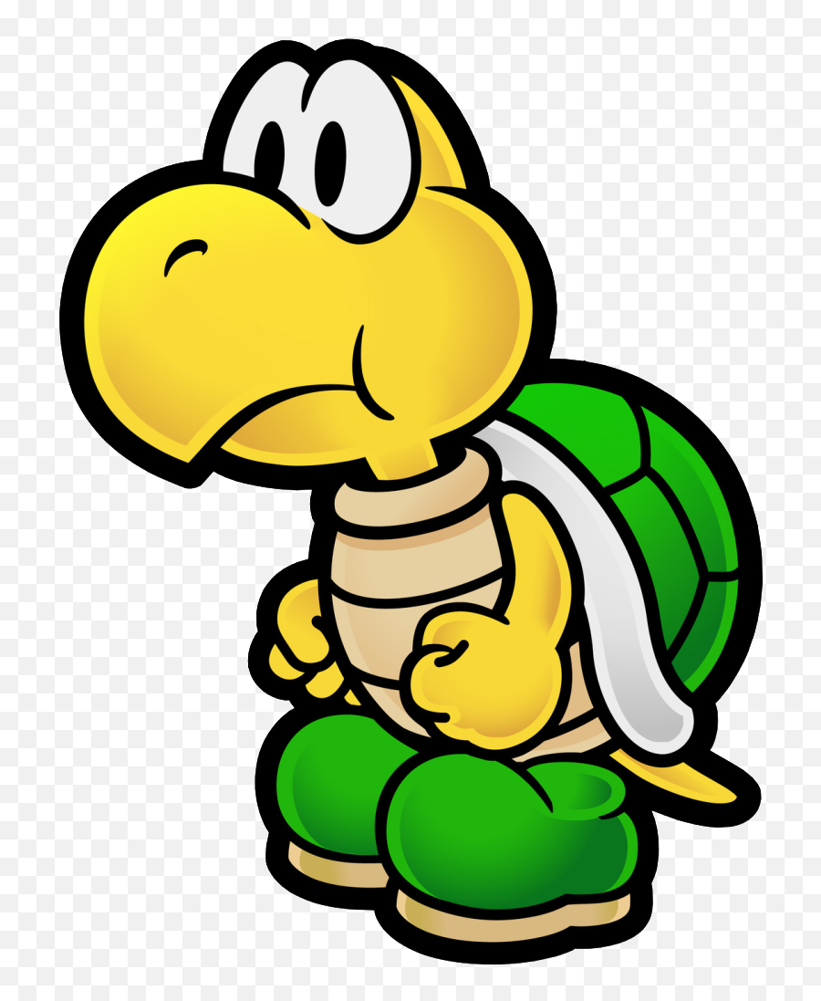 Mario Clipart File - Paper Mario Characters Png,Koopa Troopa Png