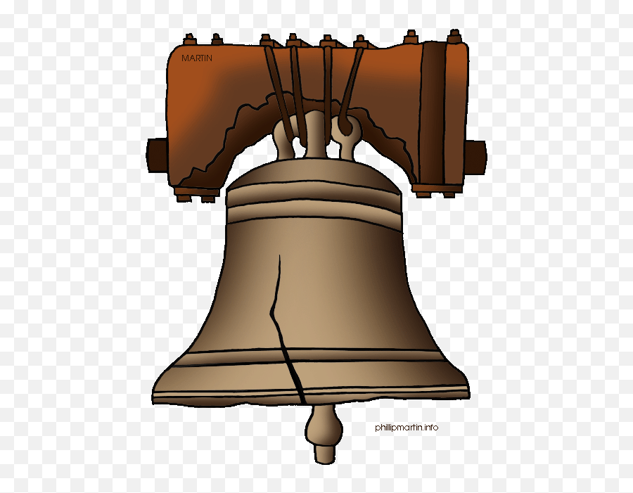 Liberty Bell Free Clipart - Transparent Liberty Bell Clipart Png,Bell Emoji Png