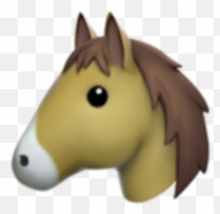 Emoji Apple Cheval Horse - Horse Emoji Png,Horse Emoji Png