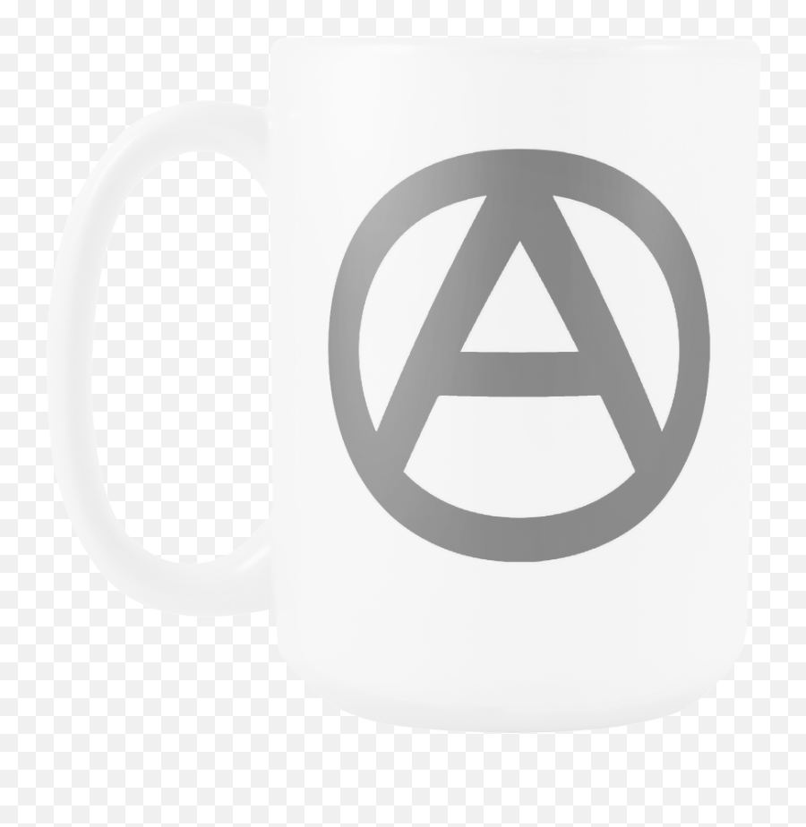 Download 15 Oz Anarchy Logo Coffee Mug - Mug Full Size Png Mug,Anarchy Logo