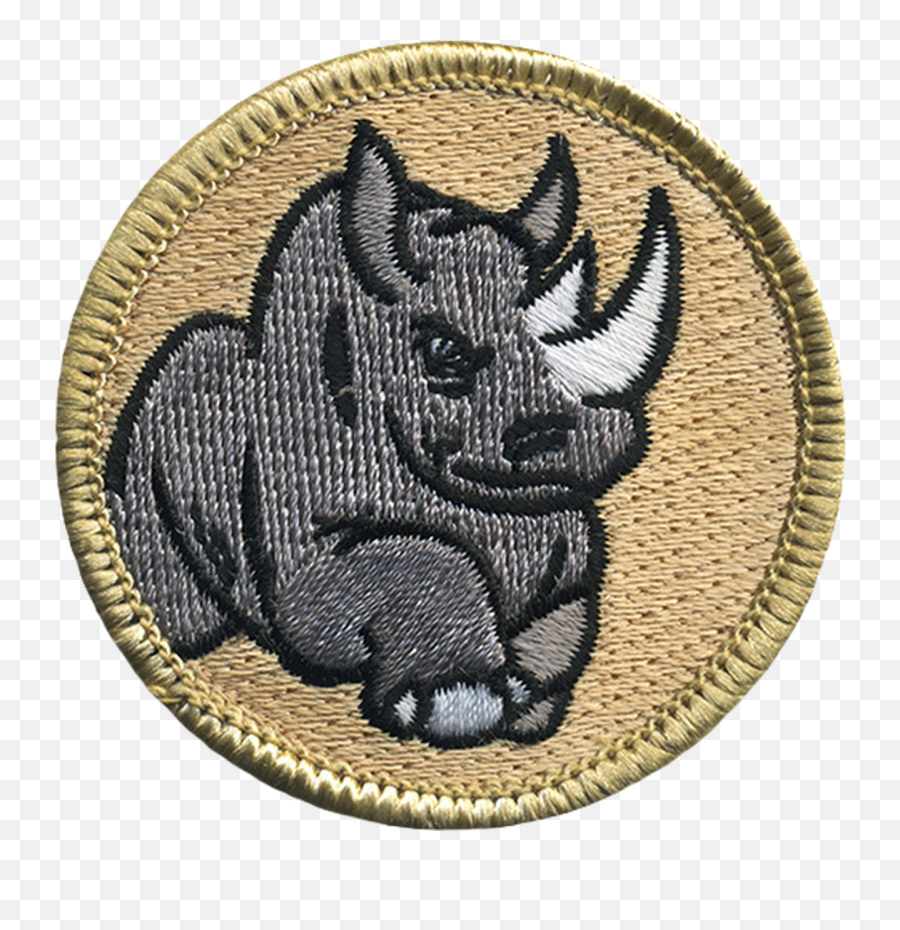 Official Licensed Rhino Patrol Patch - Llama Png,Rhino Transparent Background