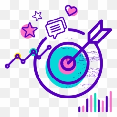 Digital Marketing - Icon Target Vector Transparent Cartoon Marketing Digital Vetor Png,Digital Marketing Png