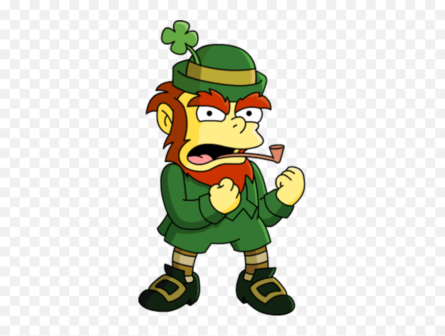 Download Homer Day T - Shirt Saint Leprechaun The Simpsons Leprechaun Simpsons Png,The Simpsons Png