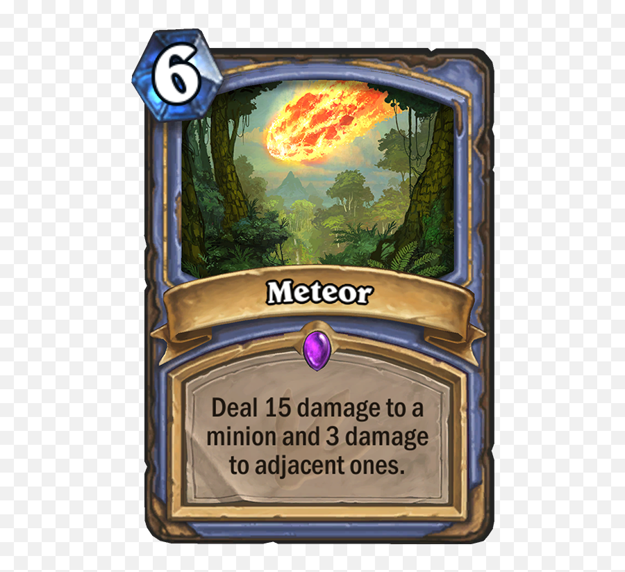 Meteor - Hearthstone Top Decks Hearthstone Meteor Png,Meteor Transparent