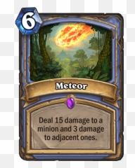 Meteor - Hearthstone Top Decks png