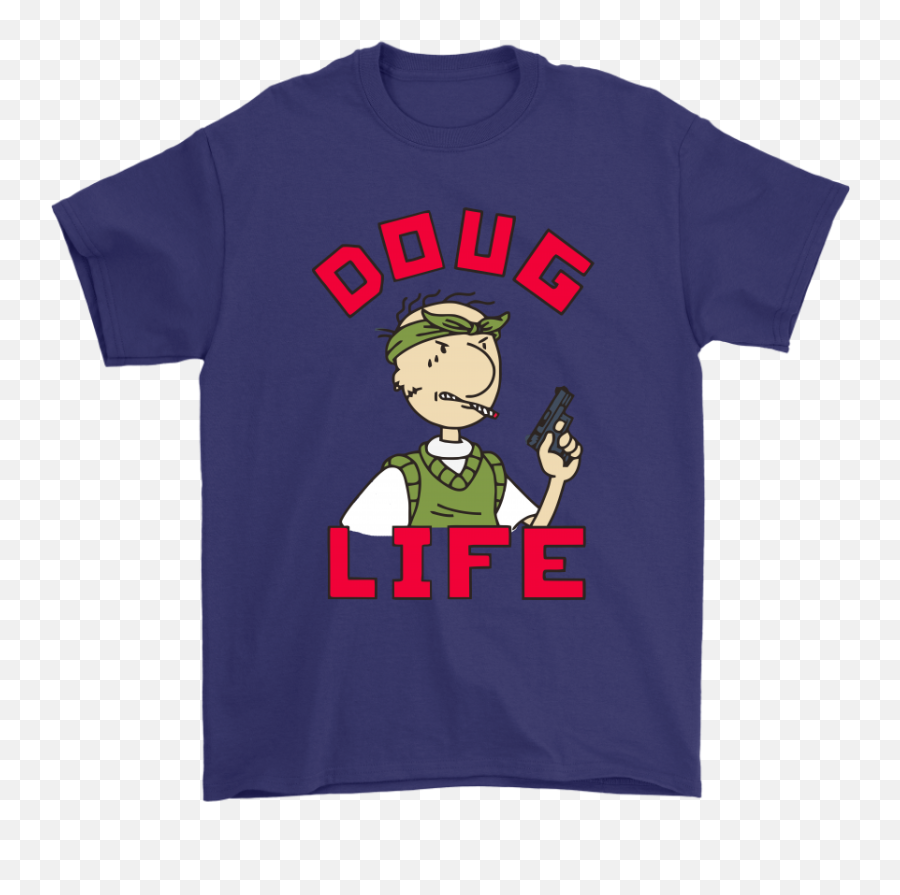 Doug Life Thug Funnie Shirts - Mens T Shirt Louis Vuitton Png,Teardrop Tattoo Png