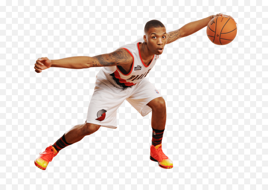 Damian Lillard Arms Spread Png Derrick Rose