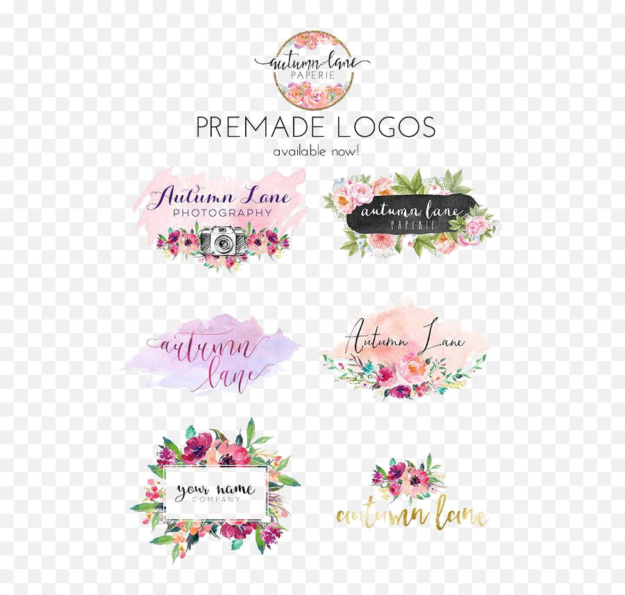 Nail Brand Watercolor Paper Wedding - Watercolor Logo Maker Free Png,Watercolor Logo