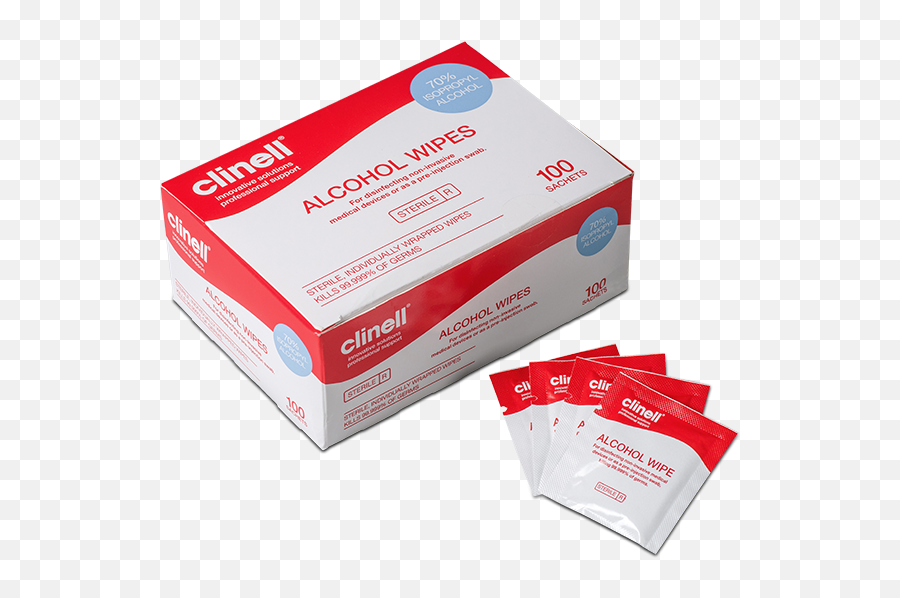Clinell Alcohol Wipes Range - Clinell Alcohol Wipes Png,Alcohol Png