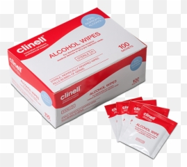 Clinell Alcohol Wipes Range - png