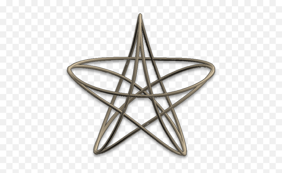 The Pentagram - Wicca Sign Png,Pentagram Transparent Background