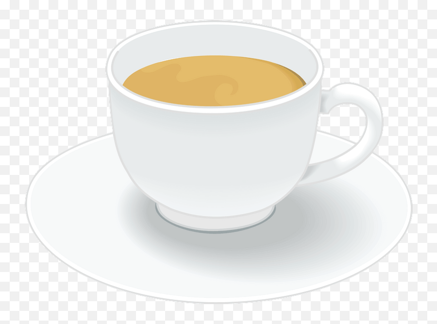 Tea With Milk Clipart - Milk Transparent Tea Cup Png,Tea Transparent