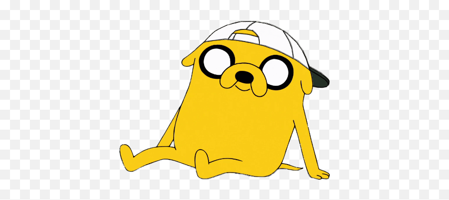 Adventure Time Jake With White Cap - Jake From Adventure Time Png,Adventure Png