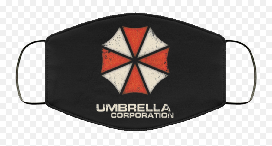 Umbrella Corporation Vintage Face Mask - Three Stooges Face Mask Png,Umbrella Corporation Logo