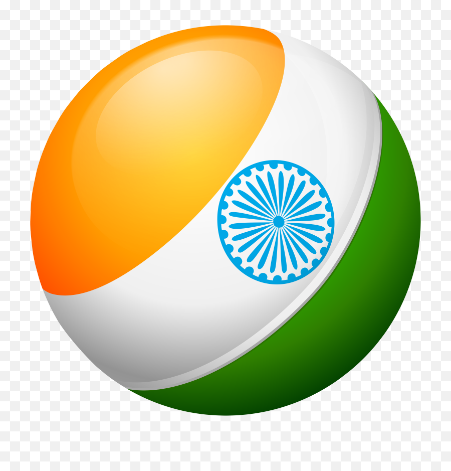Download Transparent India Flag Png - India Flag Globe Png,India Flag Png