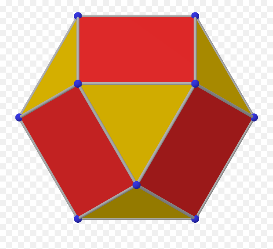 Filepolyhedron 6 - 8 From Yellow Maxpng Wikimedia Commons Folding,Yellow Square Png