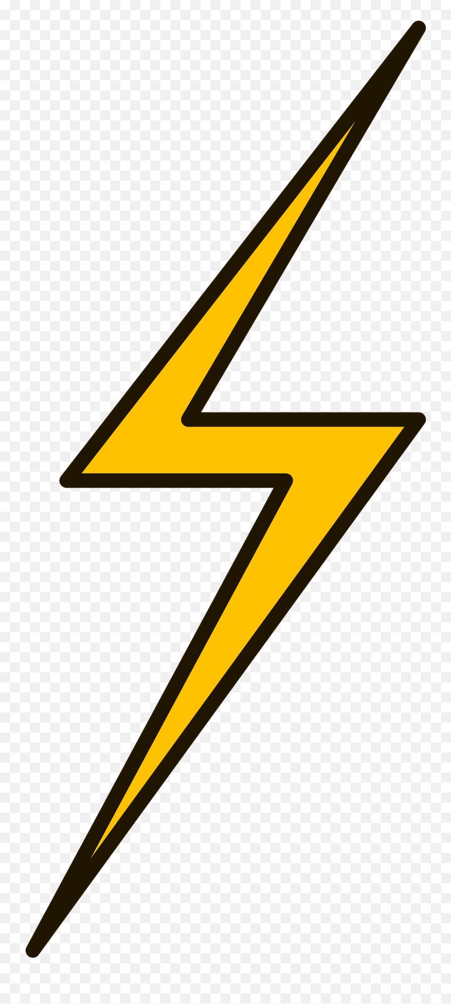 Lightning Clipart - Vertical Png,Lightning Transparent Png