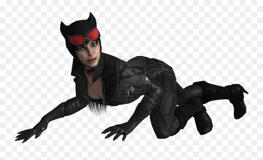 Download City Catwoman Arkham Batman - Transparent Batman Arkham Knight Catwoman Png,Arkham Knight Png