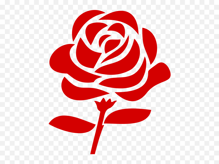 Socialist Movement For Integration Clipart - Full Size Socialist Red Rose Logo Png,Socialism Icon