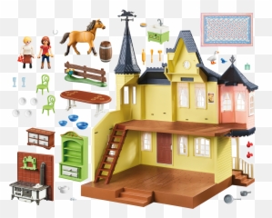Luckyu0027s Happy Home - 9475 Playmobil png