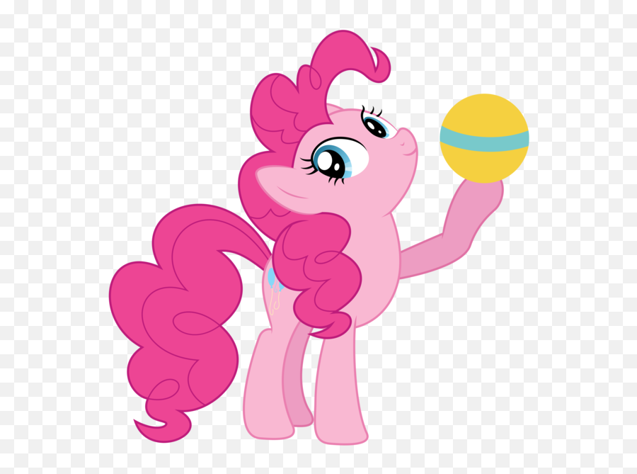 436454 - Ball Pinkie Pie Safe Simple Background Solo Clip Art Png,Volleyball Transparent Background