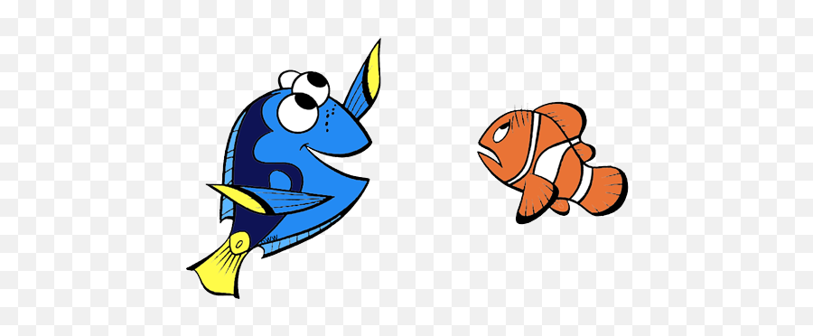 Free Finding Dory Silhouette Download Clip Art - Nemo And Friends Clipart Png,Nemo Png
