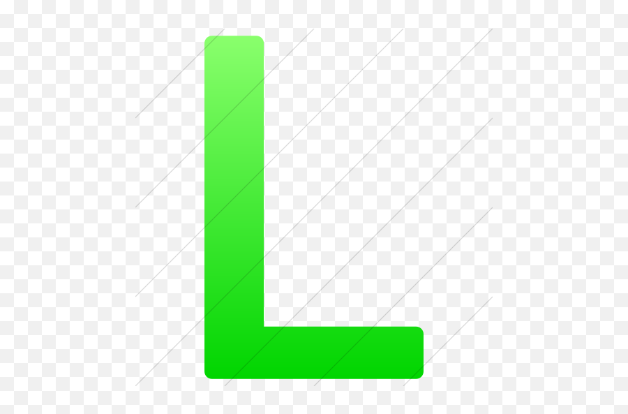 Iconsetc Simple Ios Neon Green - Neon Green L Png,Letter L Icon