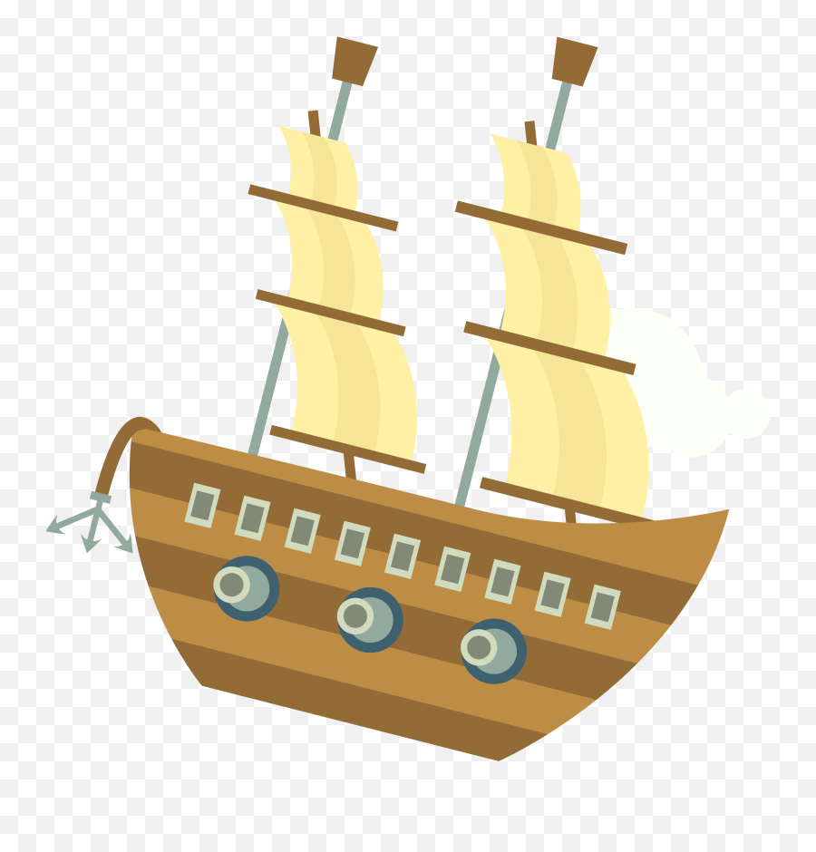Old Clipart Pirate Ship Transparent Free - Transparent Background Story Book Clipart Png,Pirate Ship Png