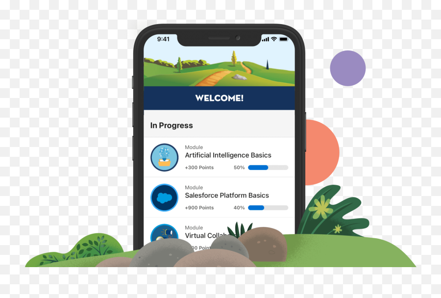 Trailhead Go A Mobile Ios U0026 Android App To Learn Salesforce - Mobile Salesforce Trailhead Png,Phone Icon For Android