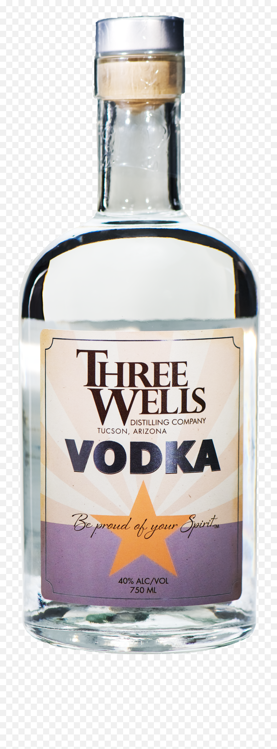 Three Wells Distillery Wellfedfoodieblog - Glass Bottle Png,Vodka Png