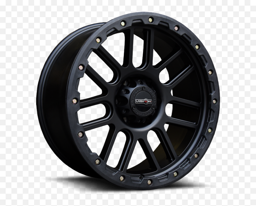 18x9 Vision 111 Nemesis Satin Black - Vision Nemesis 111 Png,Jeep Icon Wheels