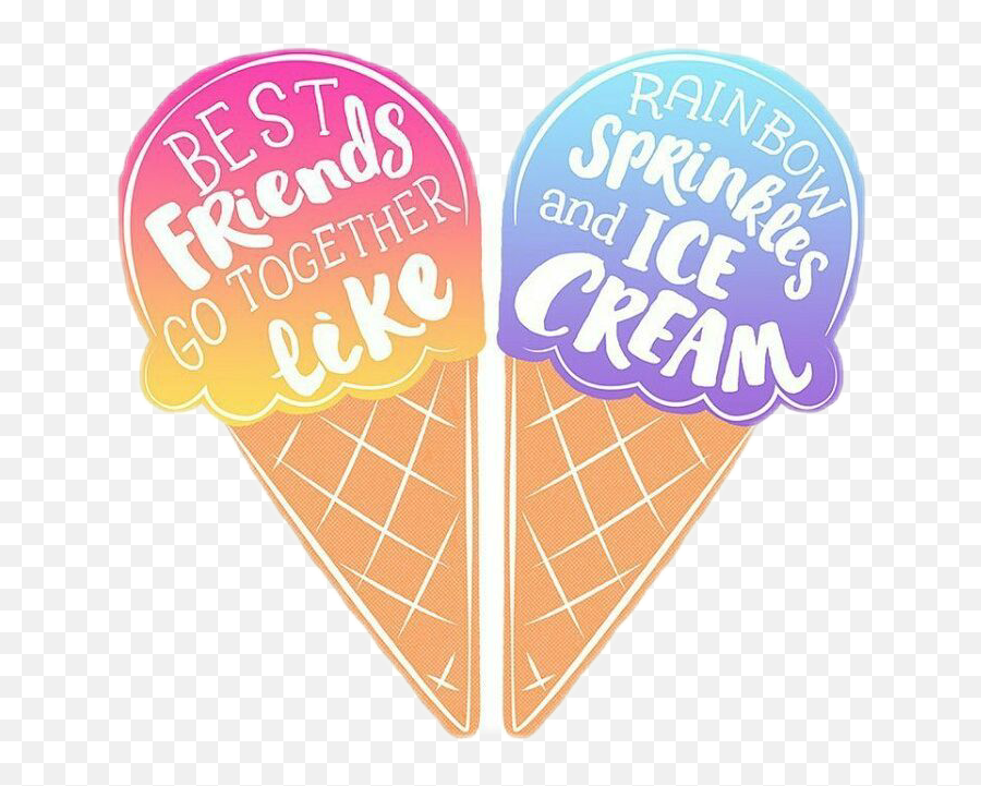 Download Ice Cream Png Tumblr - Transparent Png Png Ice Cream With Your Bff,Tumblr Transparent Png