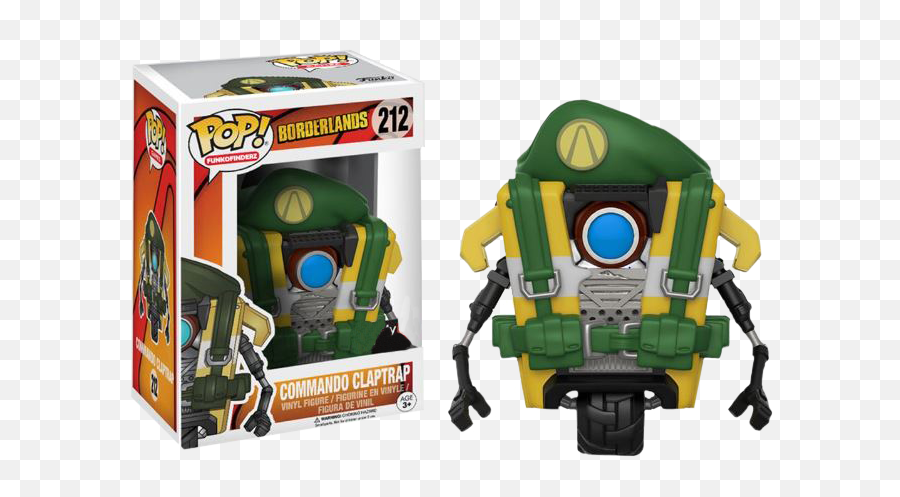 Funko Borderlands - Borderlands Funko Pops Png,Claptrap Icon