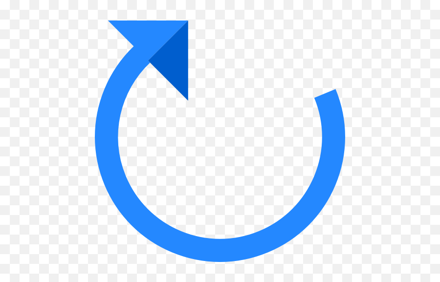 Multimedia Option Circular Arrow Redo Arrows Direction - Dot Png,Blue Circle Arrow Icon