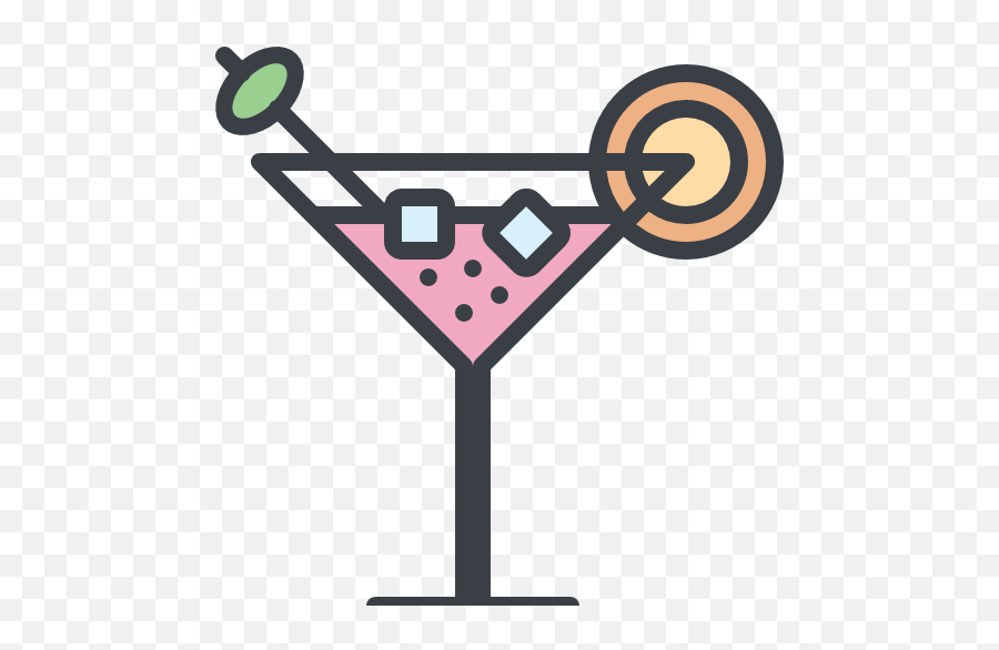 Cocktail Drink Free Icon Of Epic Landing Page Icons - Icono De Coctel Png,Food And Beverage Icon