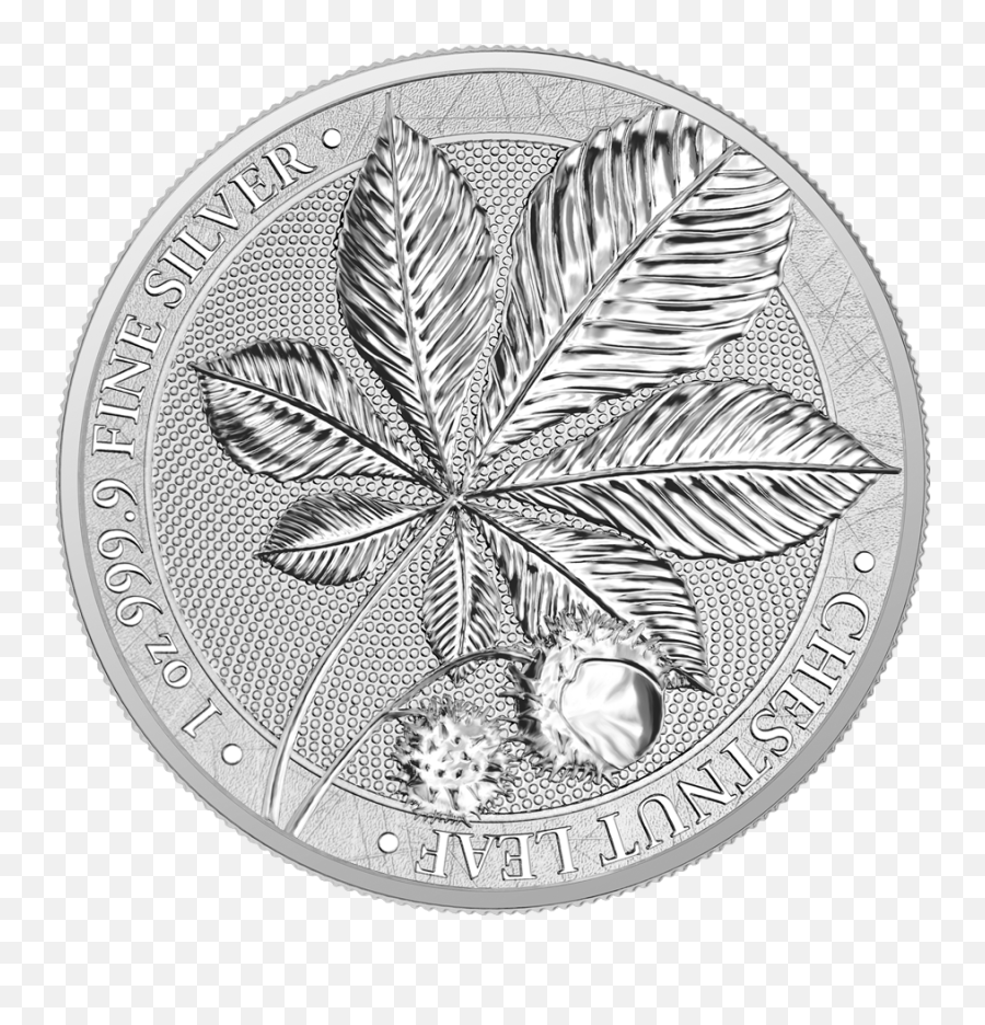 Modern World 1 Oz Silver Coinstv - Germania Silver Chestnut Leaf Coin Png,Silver The Hedgehog Icon