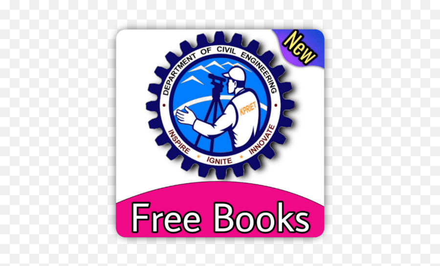 Civil Engineering Free Books Engineer Apk - Logo For Civil Engineering Department Png,Civil Icon
