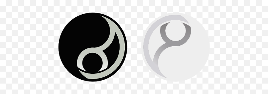 Yin And Yang Dual Tokens For - Chain Governance By Dot Png,Black Google Chrome Icon