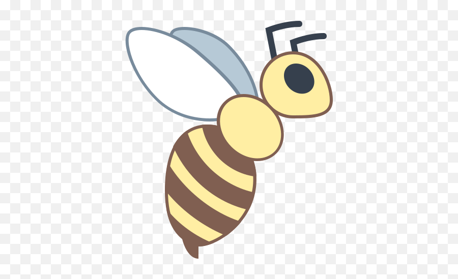 Bee Icon In Office L Style - Transparent Bee Icon Png,Bee Icon