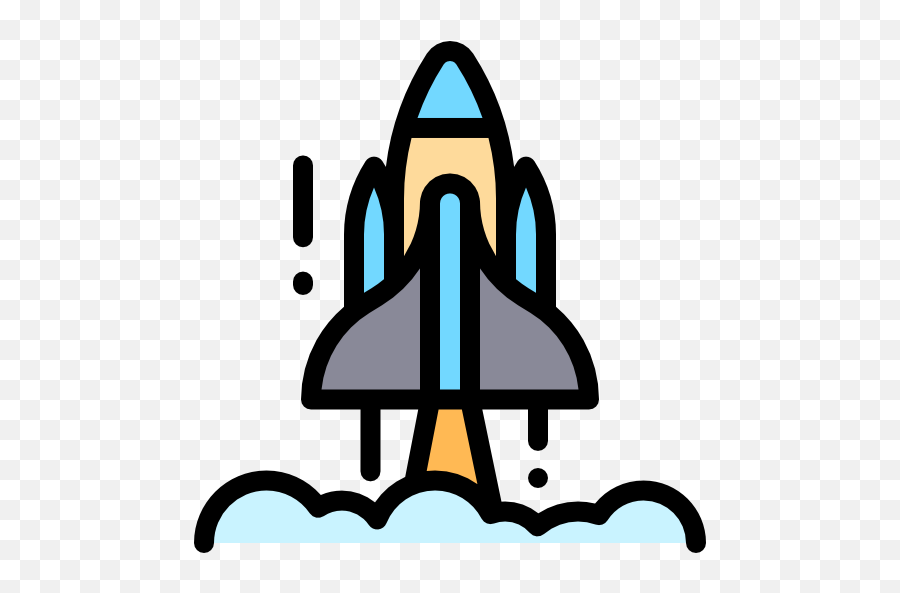 Rocket Icon From History Pack Style - Lineal Color Language Png,Rocket Icon Transparent