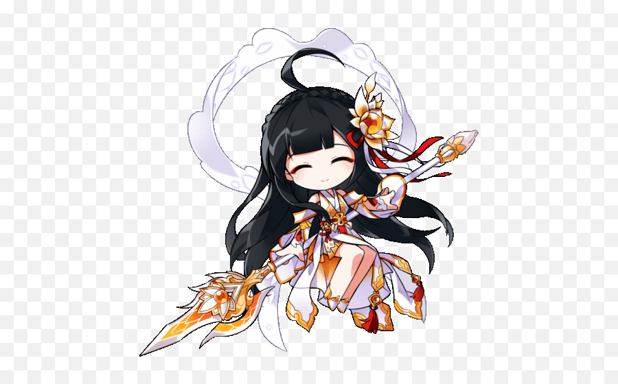 Elsword Ara Haan Sticker - Elsword Ara Haan Discover Apsara Elsword Png,Icon Elsword Hedgehog