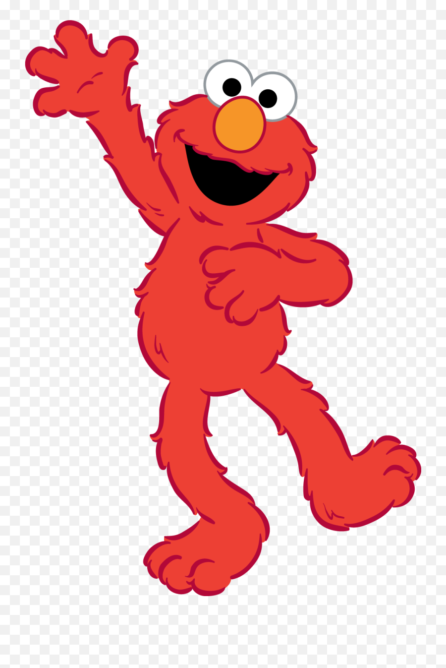 Plaza Sesamo Personajes Elmo Png - Sesame Street Elmo Cartoon,Elmo Transparent