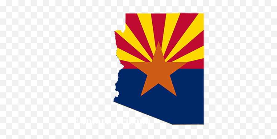 Arizona - Providing Donations To Charities Throughout America Arizona Flag Map Png,Flag Icon Css