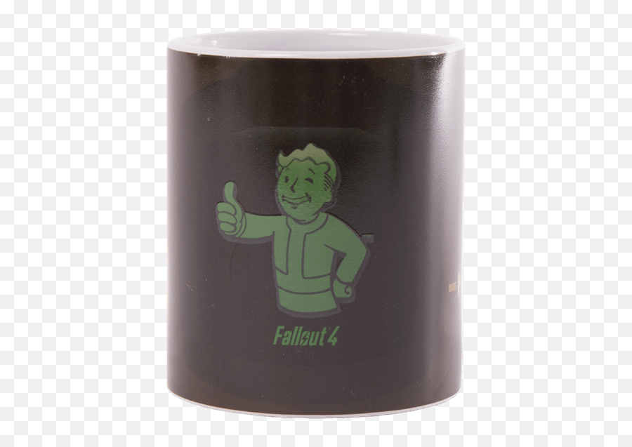 Fallout - Pipboy And Vault Boy Heat Changing Mug Fallout 4 Png,Pip Boy Png