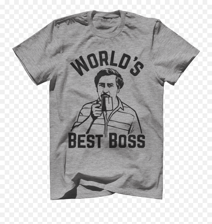 Worldu0027s Best Boss - Pablo Escobar The Tasteless Gentlemen Team Wilder T Shirt Png,Pablo Escobar Png