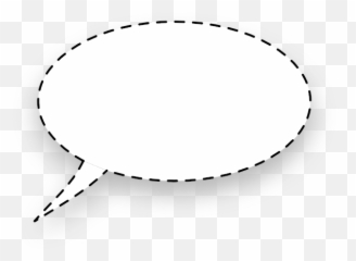 Oval Shaped Speech Bubble Vector Image - png