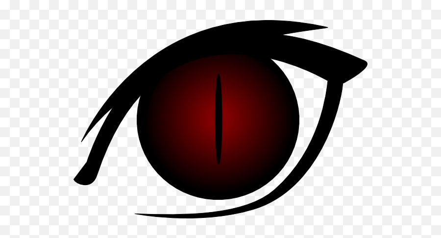 Eye Anime Transparent Png Clipart - Anime Eyes Red Png,Anime Eyes Png