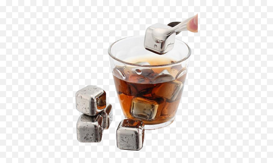 Metal Ice Cubes - Whisky Png,Ice Cubes Png