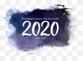 2020 Happy New Year Png Transparent Background - For Company