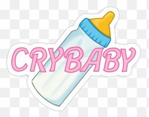Crybaby Sticker - Crybaby Stickers Png,Crybaby Png
